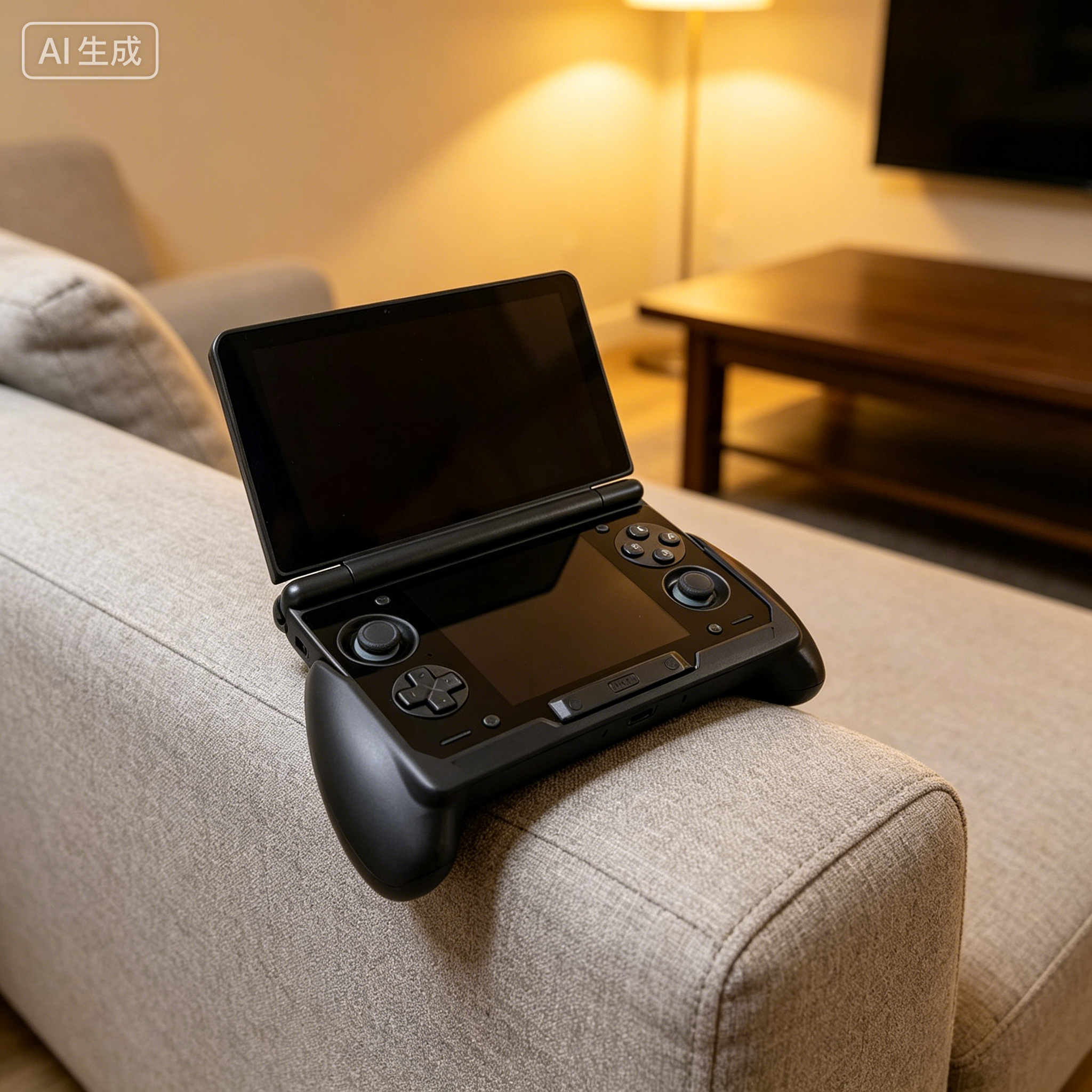 Gaming Console Handle - เคสจับยึดสำหรับเครื่องเล่นเกมพกพา AYN สีพื้นเรียบหรู สำหรับ PLA ปลอกป้องกันที่สวมใส่สบาย