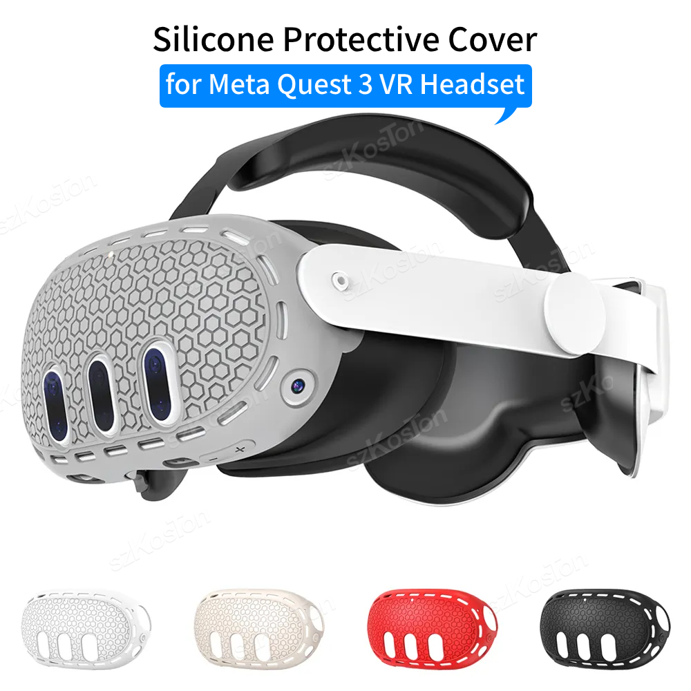 Vr Lens Protector - ซิลิโคนป้องกัน Coverfor Meta Quest 3 VR