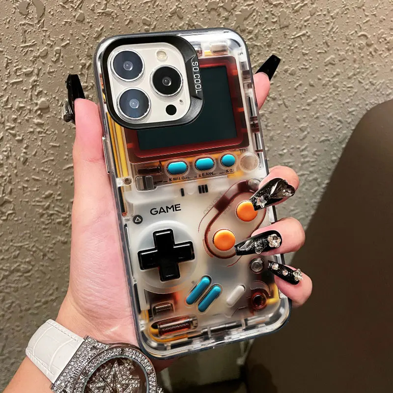 Gaming Console Old School - เคสโทรศัพท์ลายเกมพิกเซลแบบโบราณ สำหรับ Xiaomi Redmi Note 15