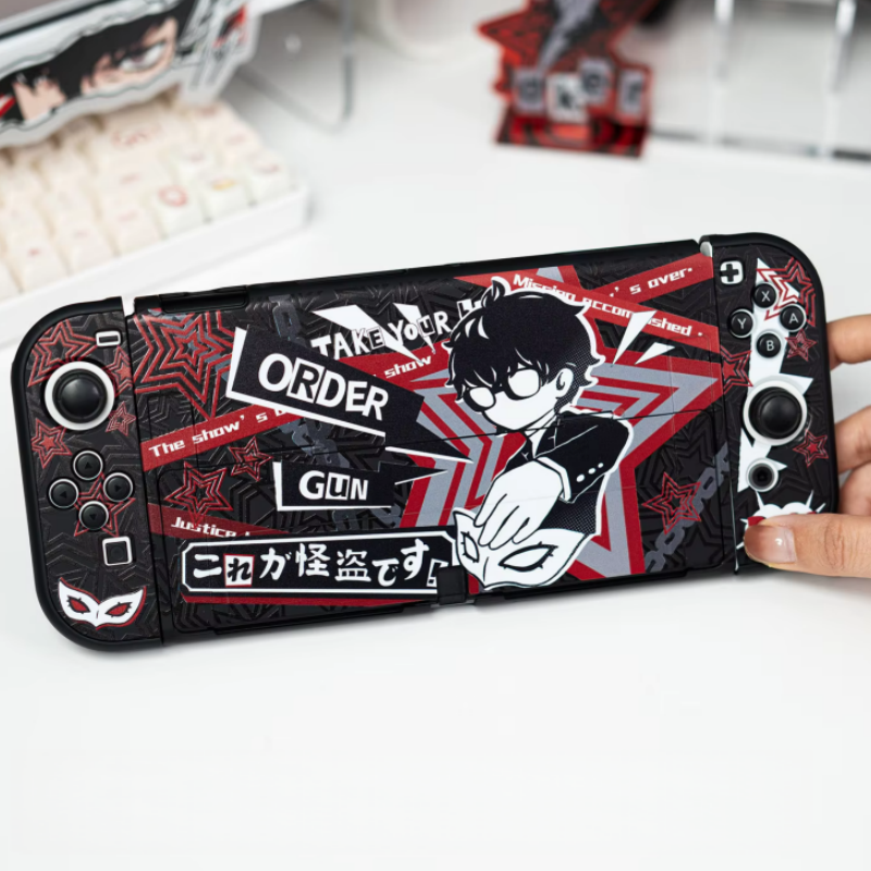 Gaming Console For 10 Year Old - เคสแข็งป้องกัน Switch 2 Oled Lite ลาย