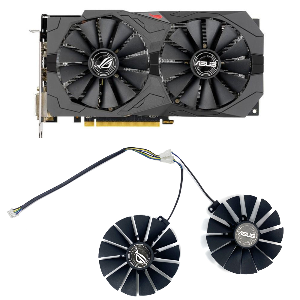 Gaming Console Asus - ใหม่พัดลมทำความเย็น95มม.4PIN PLD10010S12HH T129215SM สำหรับ ASUS ROG