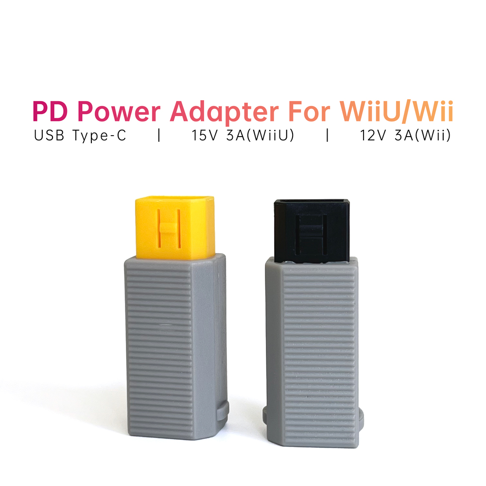Gaming Console Usb - อะแดปเตอร์แปลงพอร์ต USB Type-C สำหรับ WiiU และ