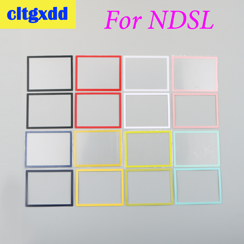 Gaming Console Display - Cltgxdd ฝาครอบหน้าจอ LCD สีสันสดใส ฝาครอบพลาสติกทดแทนสำหรับดีเอส ไลท์สำหรับคอนโซลเกม