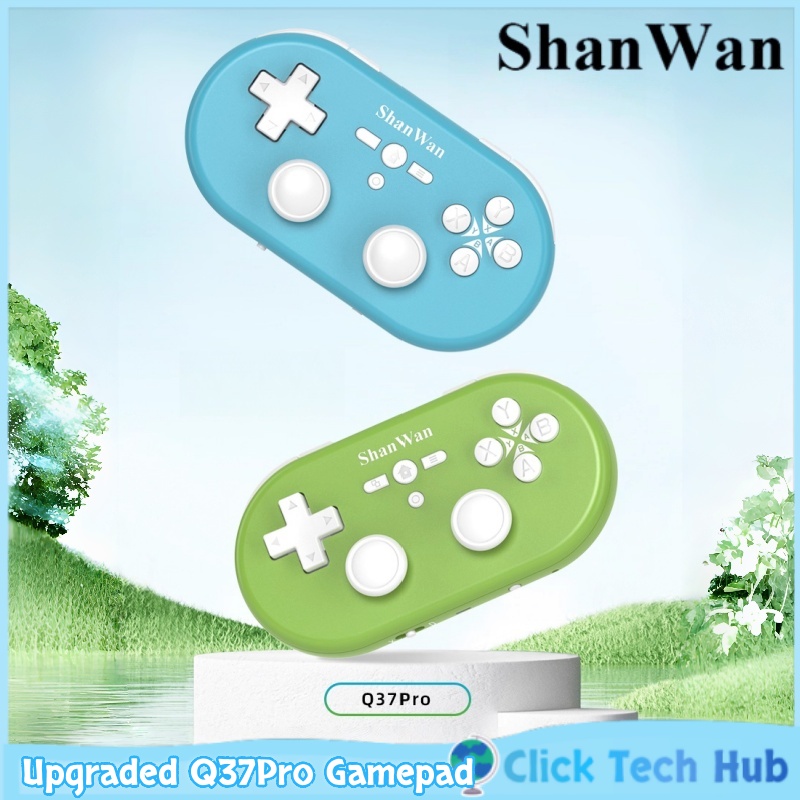 Gaming Console Bluetooth - คอนโทรลเลอร์เกมพกพา Shanwan Q37pro Mini รุ่นอัปเกรด แบบไร้สาย