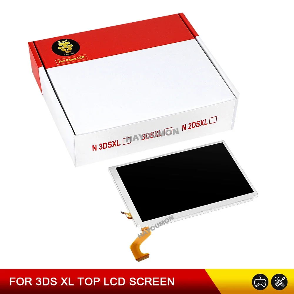 Gaming Console Display - อะไหล่เปลี่ยนหน้าจอ LCD ด้านบนสำหรับ 3DS XL LL