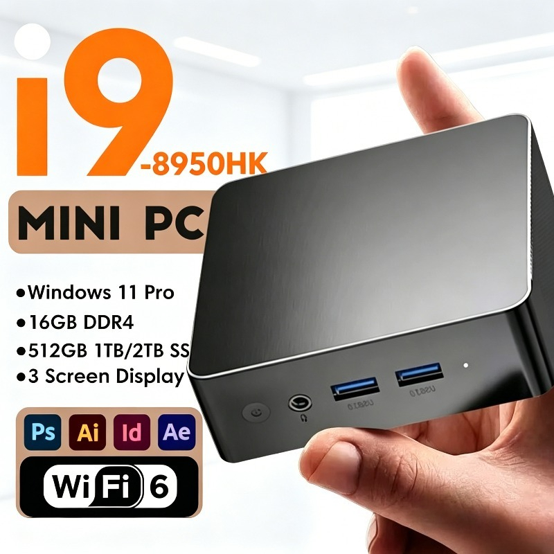 Gaming Console Portable Pc - มินิพีซี Intel Core i9 8950HK ระบบปฏิบัติการ