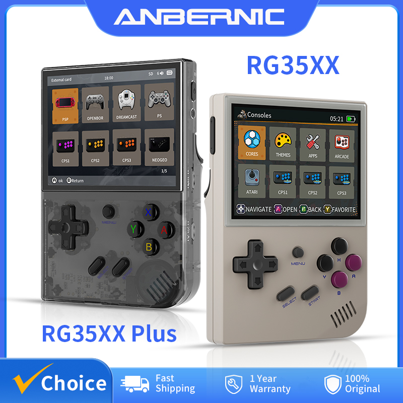 Gaming Console Under 5000 - ANBERNIC RG35XX Plus/RG35XX Retro คอนโซลเกมมือถือ 3.5