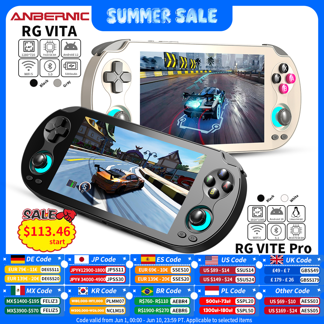 Gaming Console Bluetooth - ANBERNIC RG VITA / RG VITA