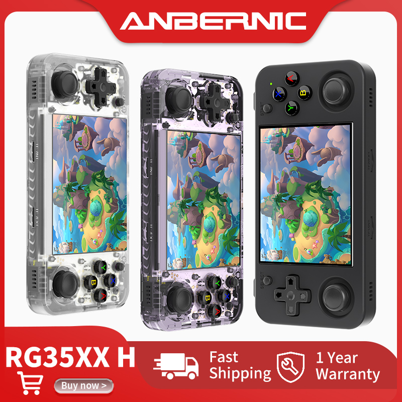 Gaming Console Under 5000 - เครื่องเล่นเกมพกพา Anbernic RG35XX H Retro หน้าจอ