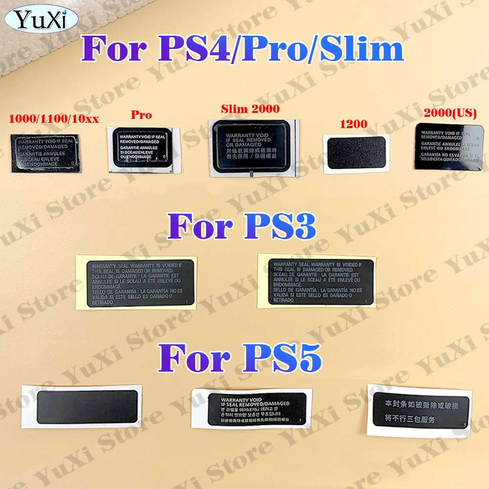 Gaming Console Station - สติกเกอร์รับประกันเครื่องเล่น PS4 Pro Slim 1000 11XX