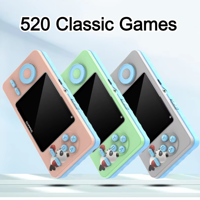Gaming Console For 10 Year Old - เครื่องเล่นเกมพกพา New S5 Mini Retro พร้อมเกมคลาสสิก