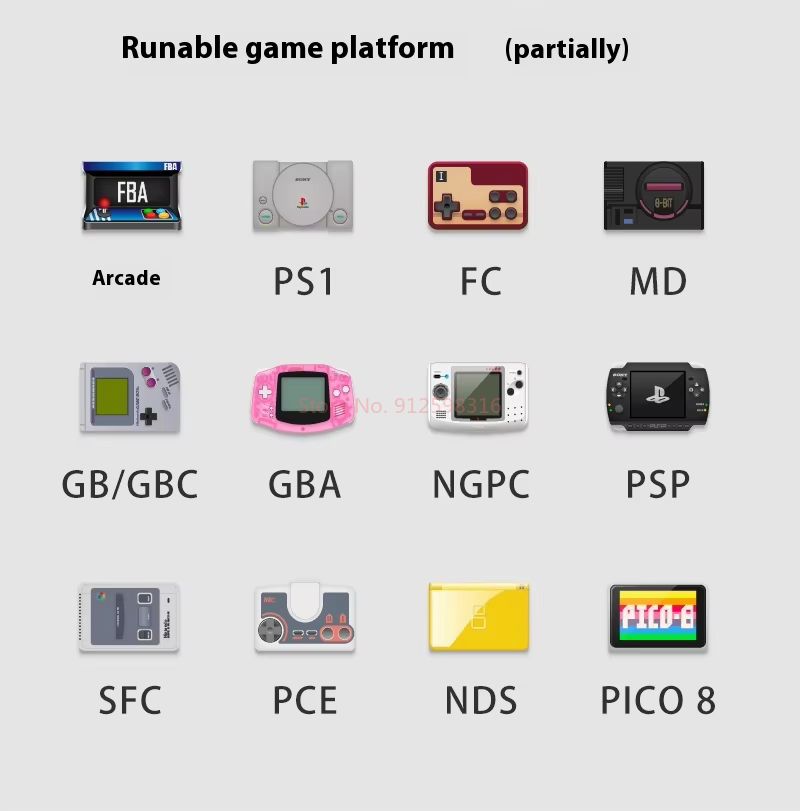 GKD พิกเซล 2 เครื่องเล่นเกมพกพ - Gaming Console Under 5000 บทวิจารณ์และราคา