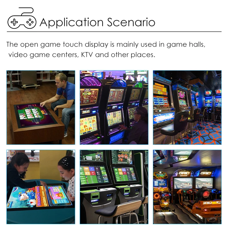 หน้าจอสัมผัสแบบ Capacitive ขนา - Gaming Console And Monitor บทวิจารณ์และราคา