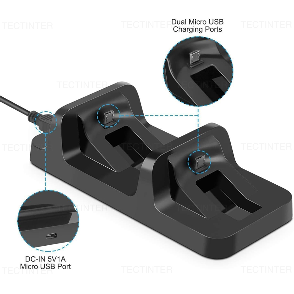 แท่นชาร์จคู่สำหรับคอนโทรลเลอร์ - Gaming Console Station บทวิจารณ์และราคา