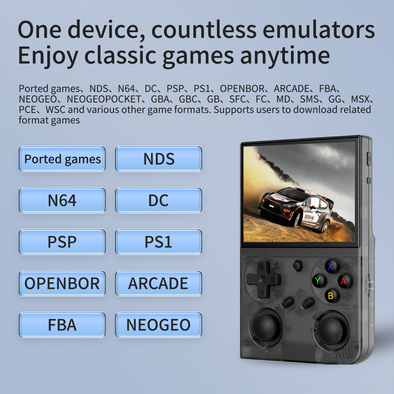 G350 คอนโซลเกมมือถือ 3.5 ''หน้ - Gaming Console Under 5000 บทวิจารณ์และราคา