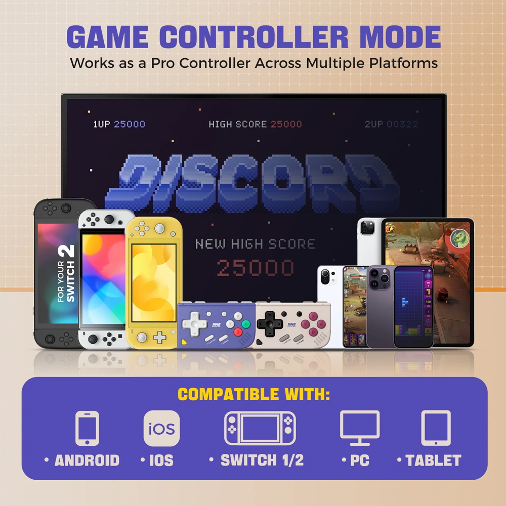 IINE Ananke Gen 2 จอยเกมพกพาแบ - Gaming Console Bluetooth บทวิจารณ์และราคา