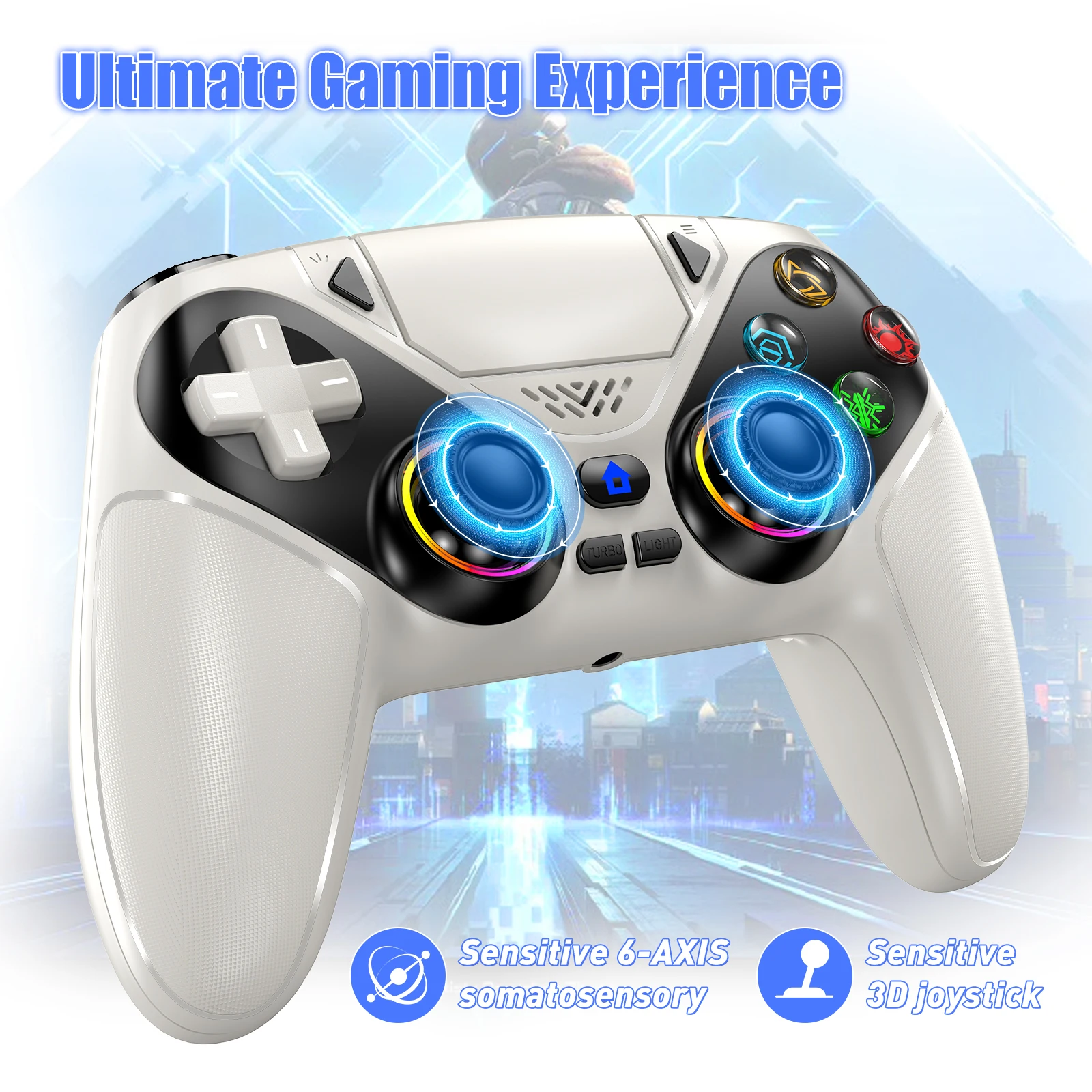 คอนโทรลเลอร์ไร้สายสำหรับ Plays - Gaming Console Bluetooth บทวิจารณ์และราคา