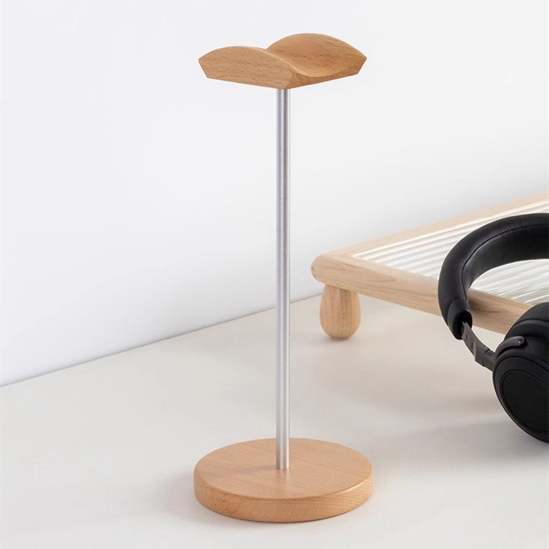 ขาตั้งหูฟังไม้แบล็ควอลนัทและอะ - Gaming Console Desk บทวิจารณ์และราคา