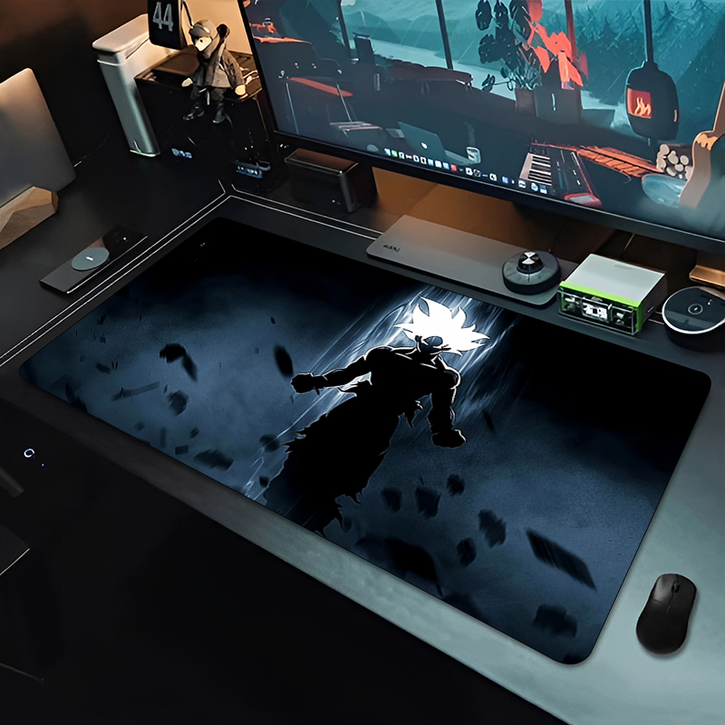 แผ่นรองเมาส์อนิเมะ DBZ สีดำ ลา - Gaming Console Desk บทวิจารณ์และราคา