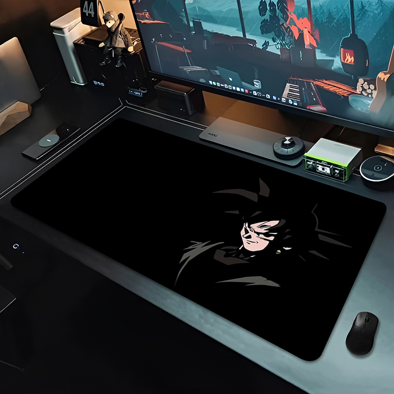 แผ่นรองเมาส์อนิเมะ DBZ สีดำ ลา - Gaming Console Desk บทวิจารณ์และราคา