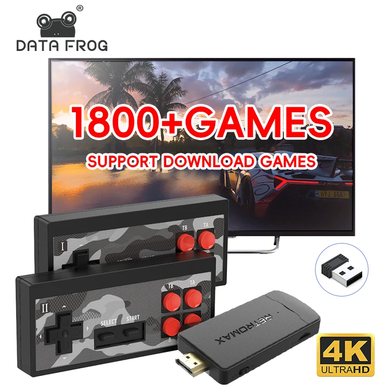 DATA FROG จอยเกมไร้สายแบบพกพา, - Gaming Console Old School บทวิจารณ์และราคา