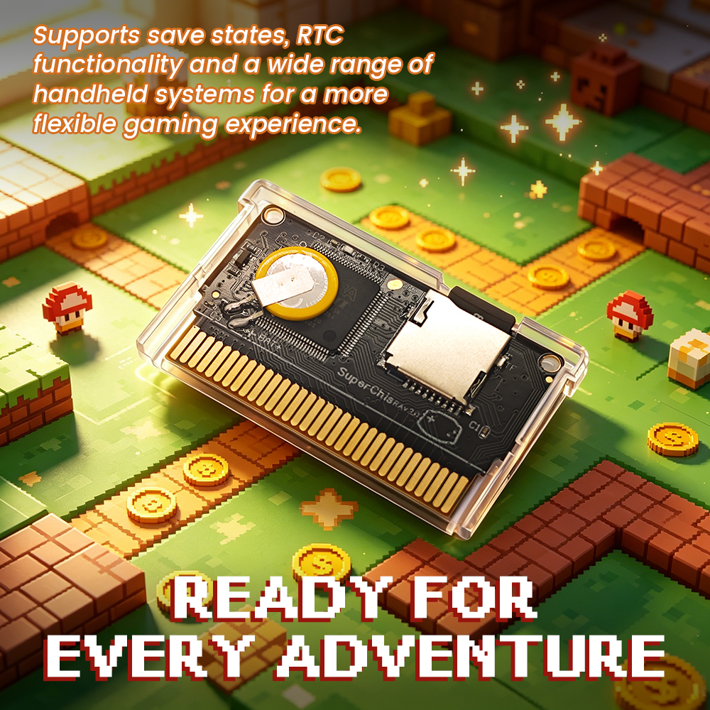 ตลับเกม Retro Superchis Flash  - Gaming Console Free บทวิจารณ์และราคา
