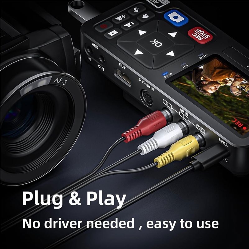 UNISHEEN สำหรับแปลงสัญญาณ VHS  - Gaming Console Usb บทวิจารณ์และราคา