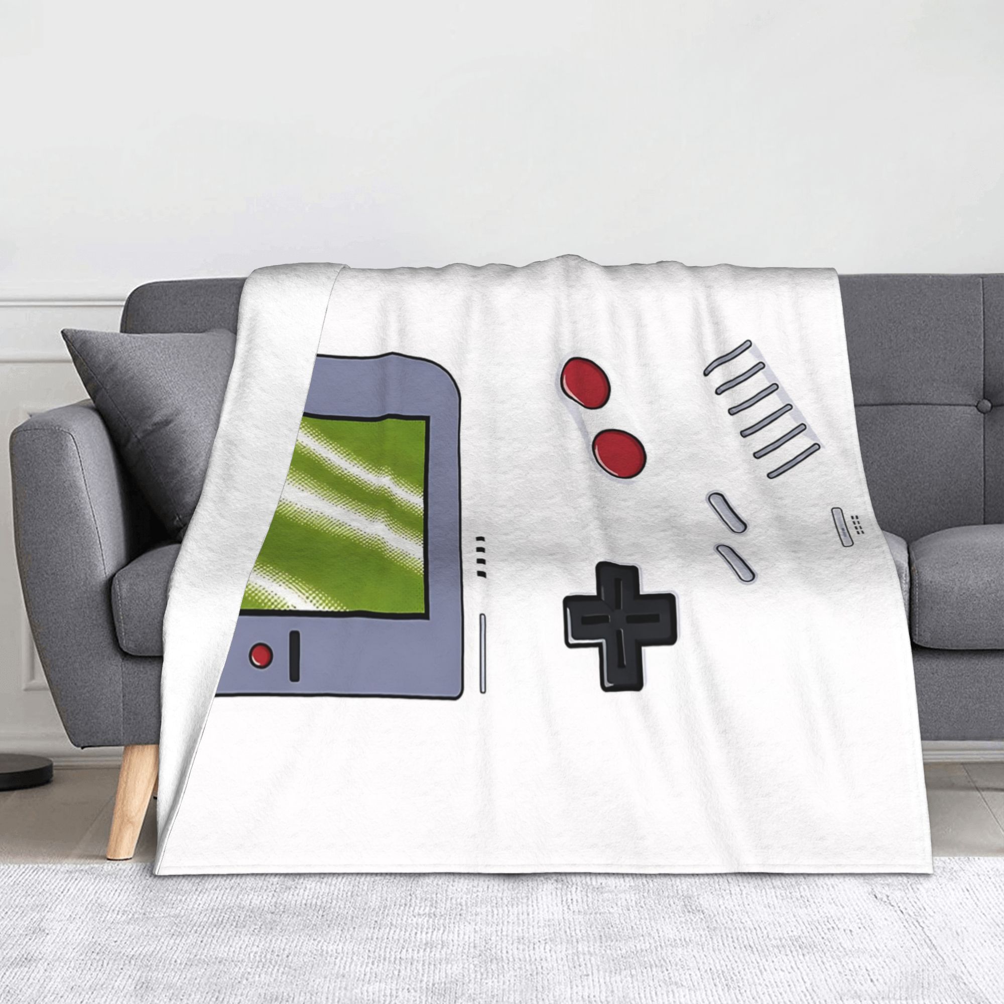 ผ้าห่มเกมมิ่งแบบพกพา สไตล์วินเ - Gaming Console Old School บทวิจารณ์และราคา