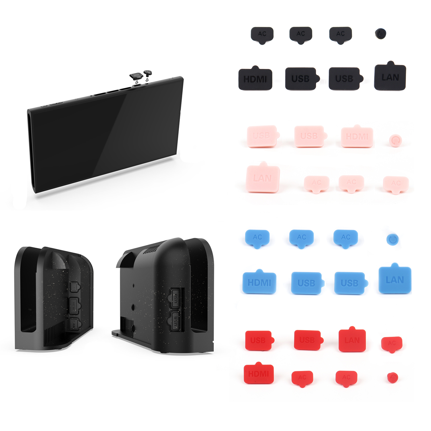 ปลั๊กป้องกันฝุ่นซิลิโคน USB HD - Gaming Console Usb บทวิจารณ์และราคา