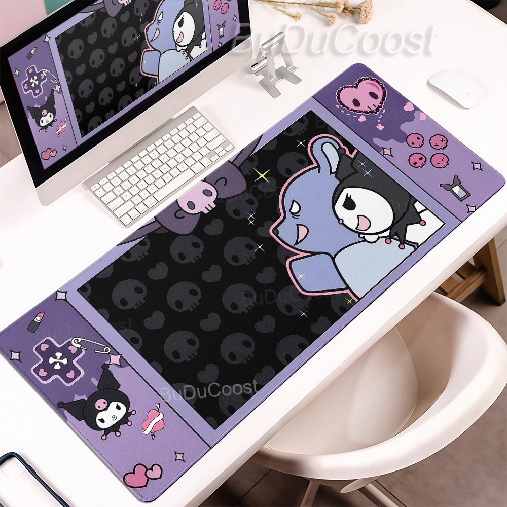 สีชมพูสีม่วงการ์ตูนคุโรมิ เอ็ก - Gaming Console Portable Pc บทวิจารณ์และราคา