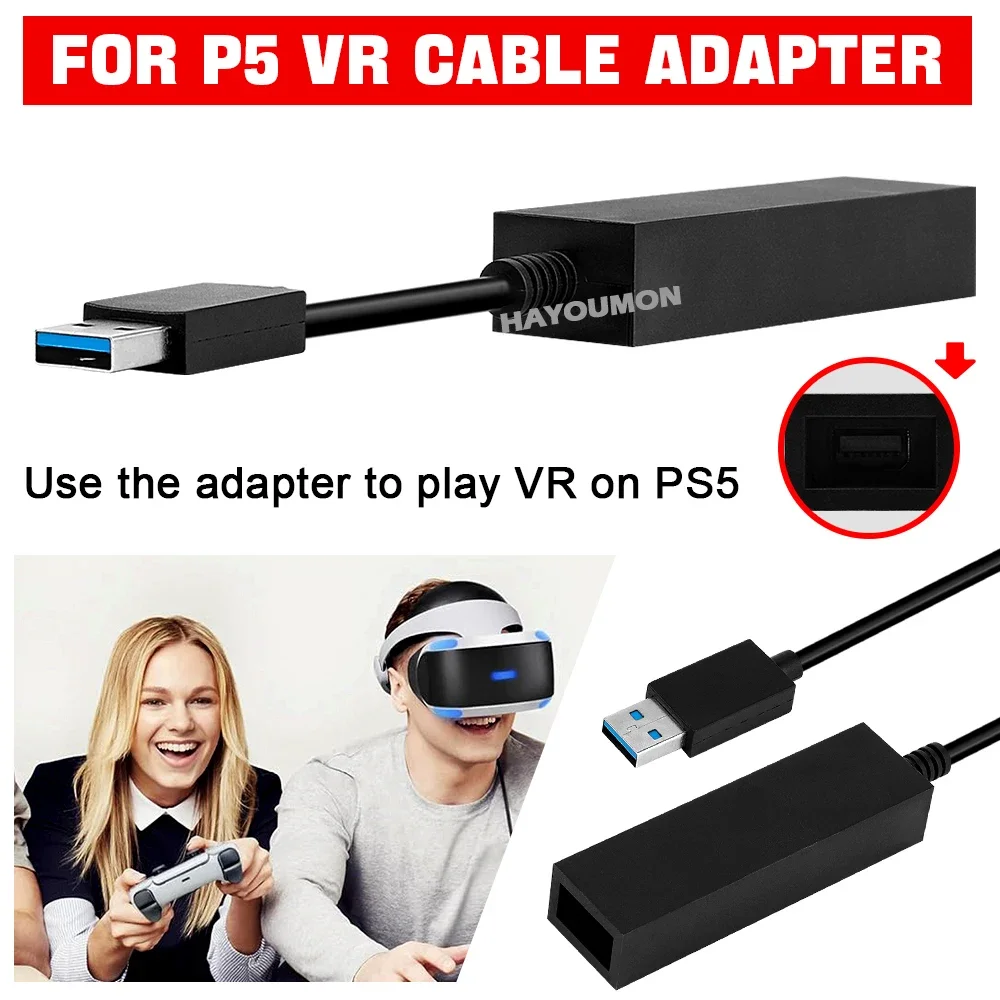 อะแดปเตอร์สายเคเบิล PS5 VR สำห - Gaming Console Usb บทวิจารณ์และราคา