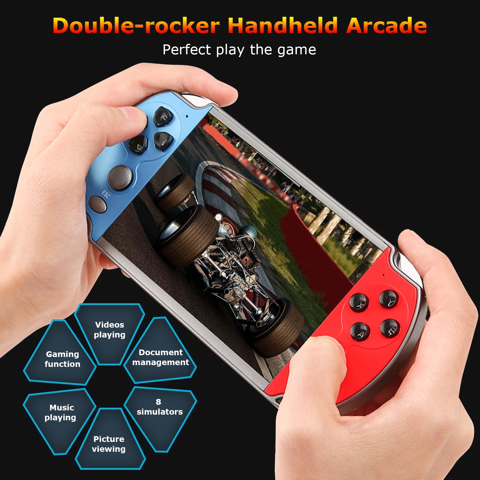 แบบพกพา Mini Retro Video TV มื - Gaming Console Old School บทวิจารณ์และราคา