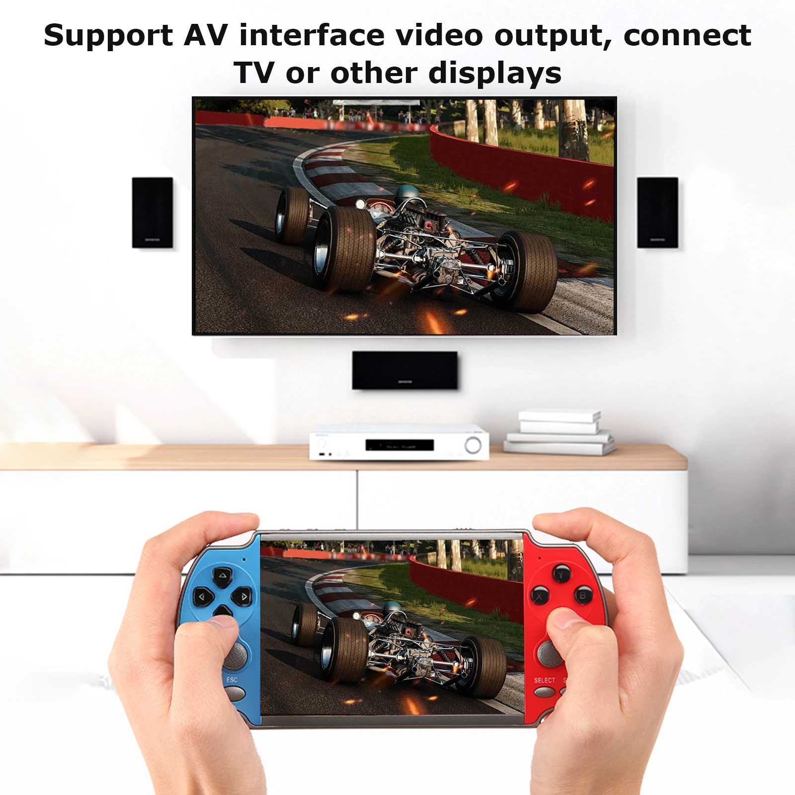แบบพกพา Mini Retro Video TV มื - Gaming Console Old School บทวิจารณ์และราคา