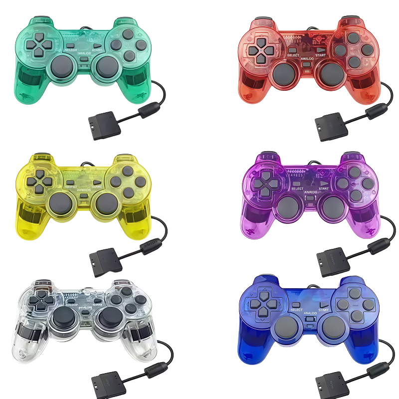 PS2 Controller Gamepad จับโปร่ - Gaming Console Handle บทวิจารณ์และราคา