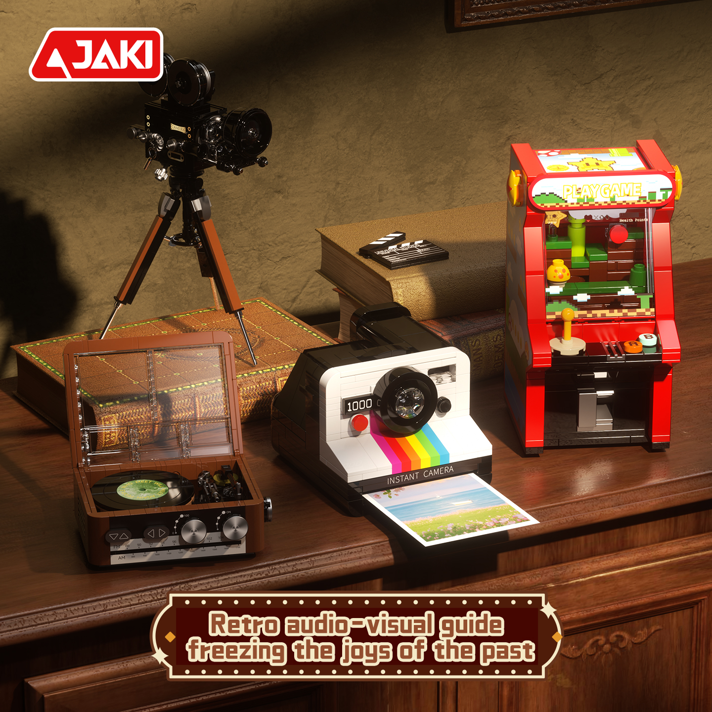 เครื่องเล่นเกม JAKI Retro Elec - Gaming Console Old บทวิจารณ์และราคา