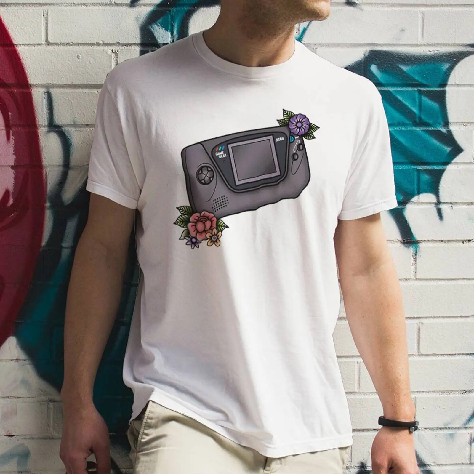 เสื้อยืด Game Gear สไตล์เรโทร  - Gaming Console Old บทวิจารณ์และราคา