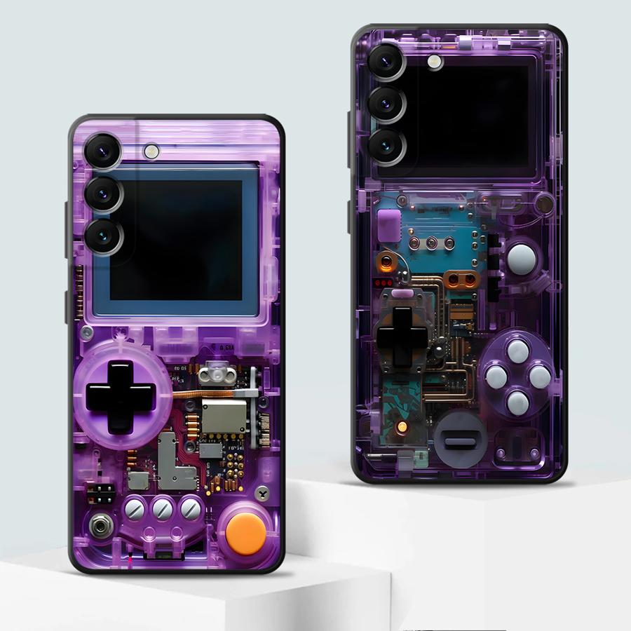 เคสโทรศัพท์มือถือลายเกมส์สีม่ว - Gaming Console Free บทวิจารณ์และราคา