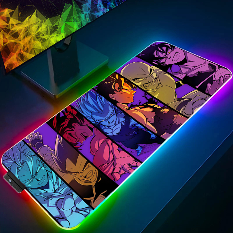 แผ่นรองเมาส์ LED ดราก้อนบอลคอม - Gaming Console Desk บทวิจารณ์และราคา