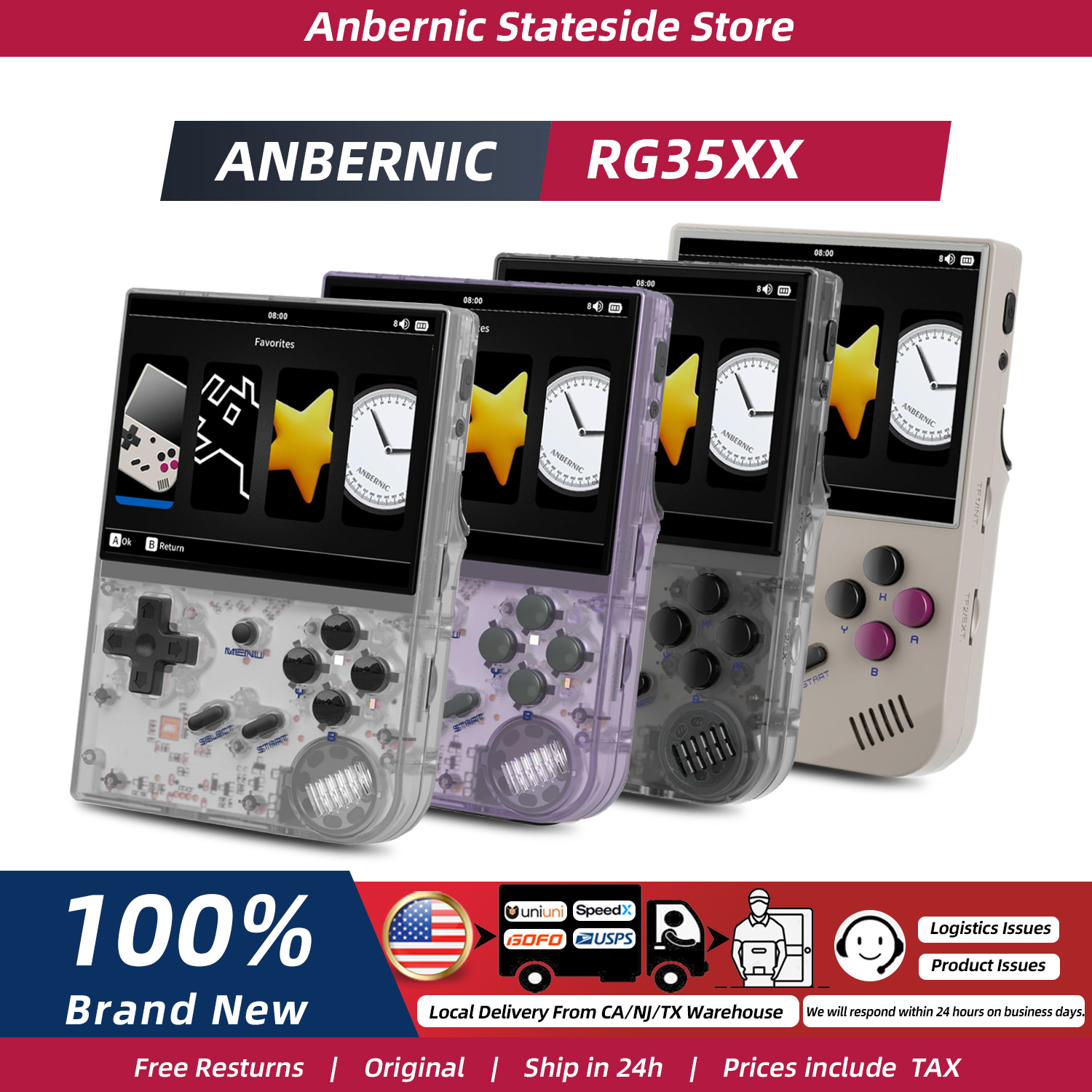 ANBERNIC RG35XX คอนโซลเกมมือถื - Gaming Console Under 5000 บทวิจารณ์และราคา