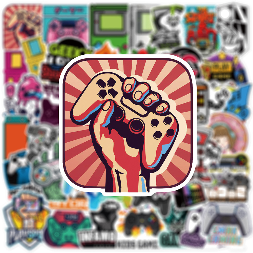 10/30/50 ชิ้น สติ๊กเกอร์คอนโซล - Gaming Console Old บทวิจารณ์และราคา