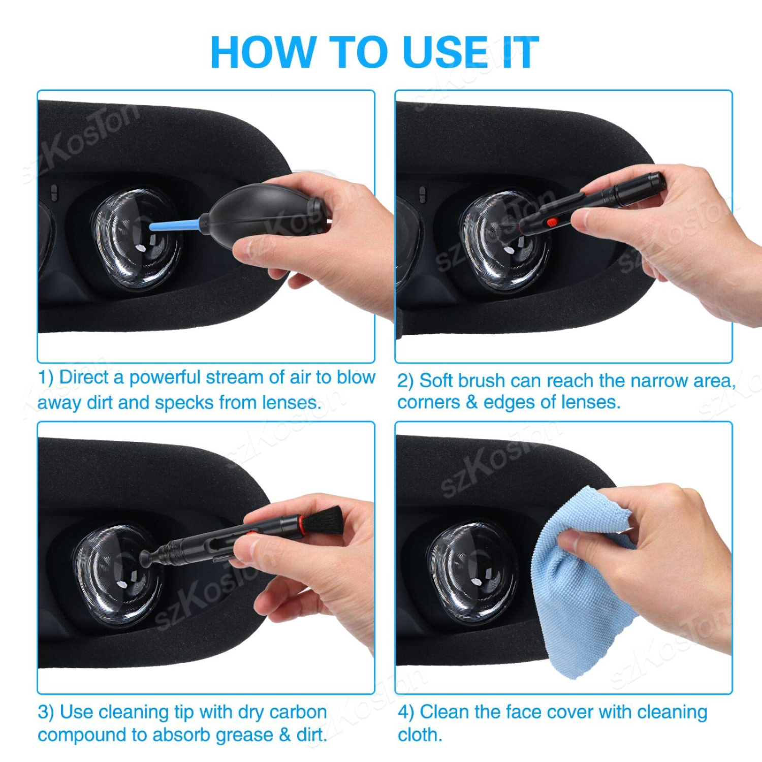 แปรงปากกาทำความสะอาดกล้องสำหรั - Vr Lens Protector บทวิจารณ์และราคา