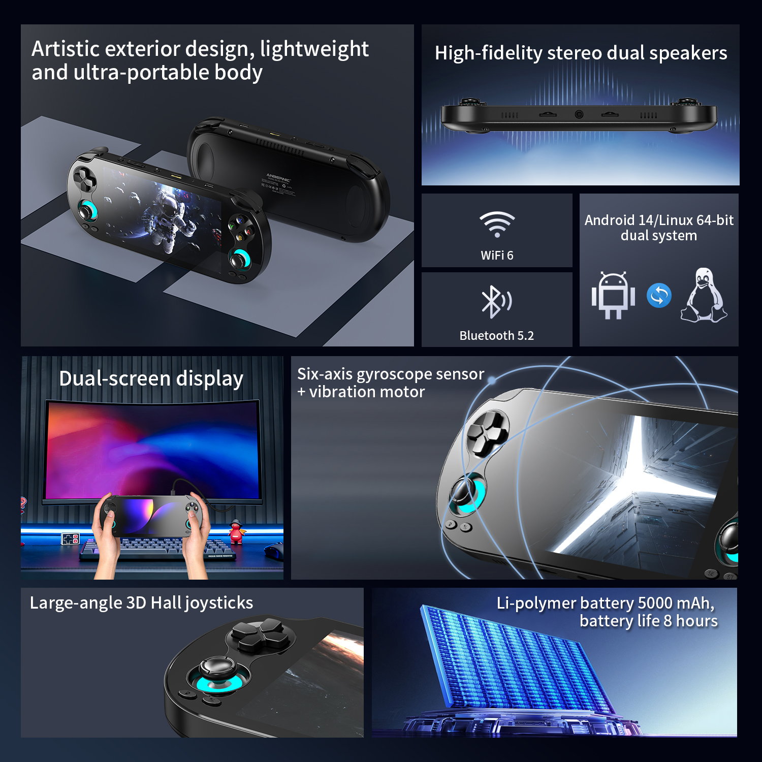 ANBERNIC RG VITA / RG VITA Pro - Gaming Console Bluetooth บทวิจารณ์และราคา