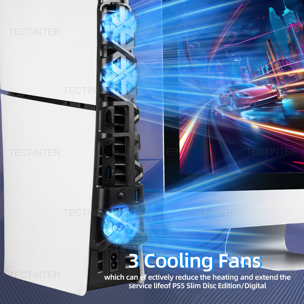 พัดลมระบายความร้อนสําหรับ PS5  - Gaming Console Usb บทวิจารณ์และราคา