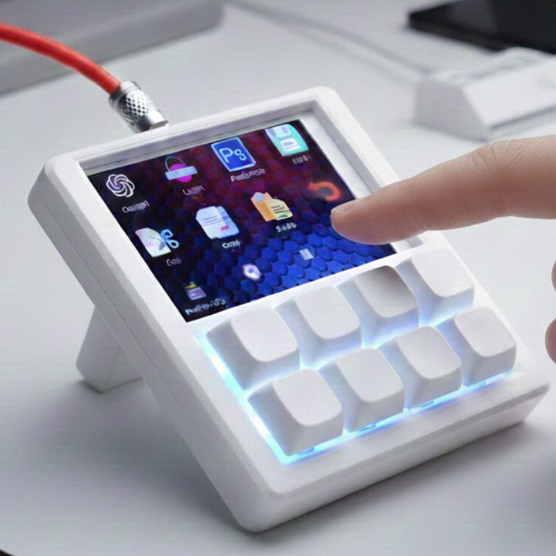 แป้นพิมพ์มาโครแบบตั้งโต๊ะขนาด  - Gaming Console Display บทวิจารณ์และราคา