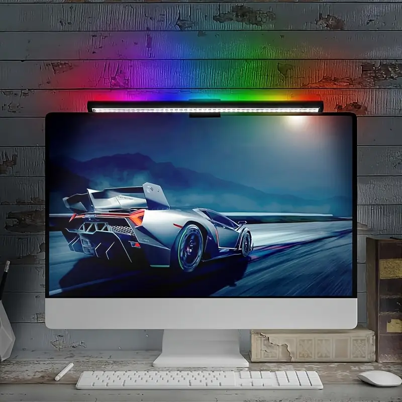 โคมไฟตั้งโต๊ะ RGB ขนาด 40 ซม.  - Gaming Console Desk บทวิจารณ์และราคา