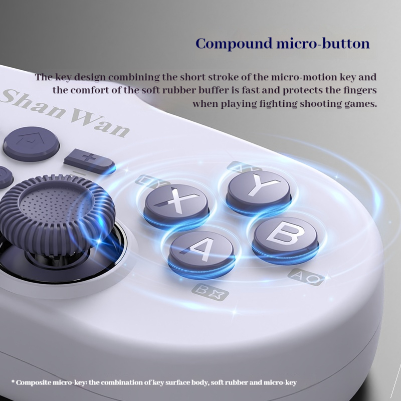 Shanwan Q38 Pocket Game Contro - Gaming Console Bluetooth บทวิจารณ์และราคา