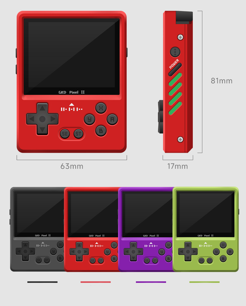 GKD Pixel2 Metal Retro คอนโซลเ - Gaming Console Under 5000 บทวิจารณ์และราคา