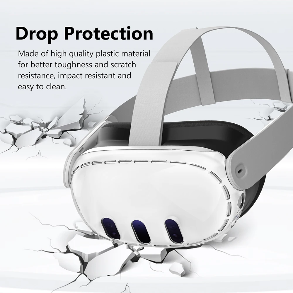 เคสเชลล์โปร่งใสสําหรับอุปกรณ์เ - Vr Lens Protector บทวิจารณ์และราคา