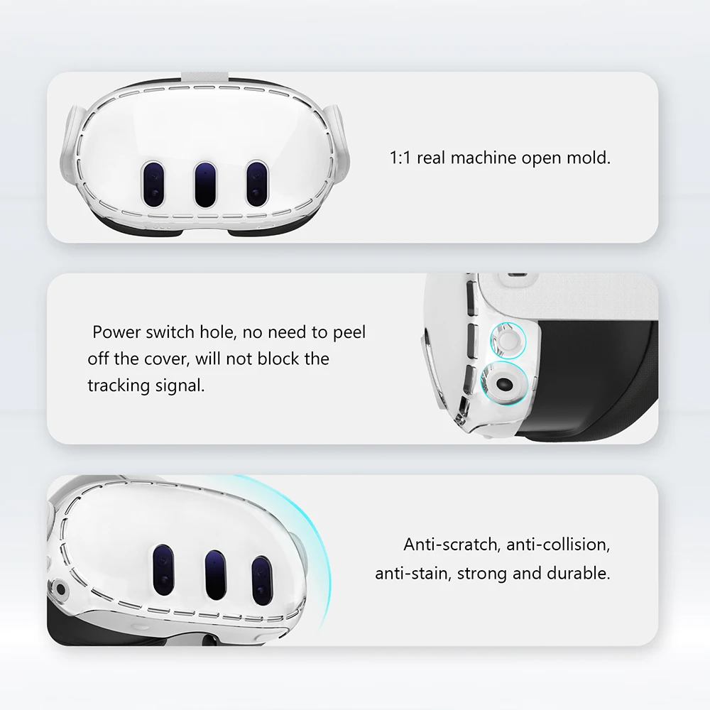 เคสเชลล์โปร่งใสสําหรับอุปกรณ์เ - Vr Lens Protector บทวิจารณ์และราคา
