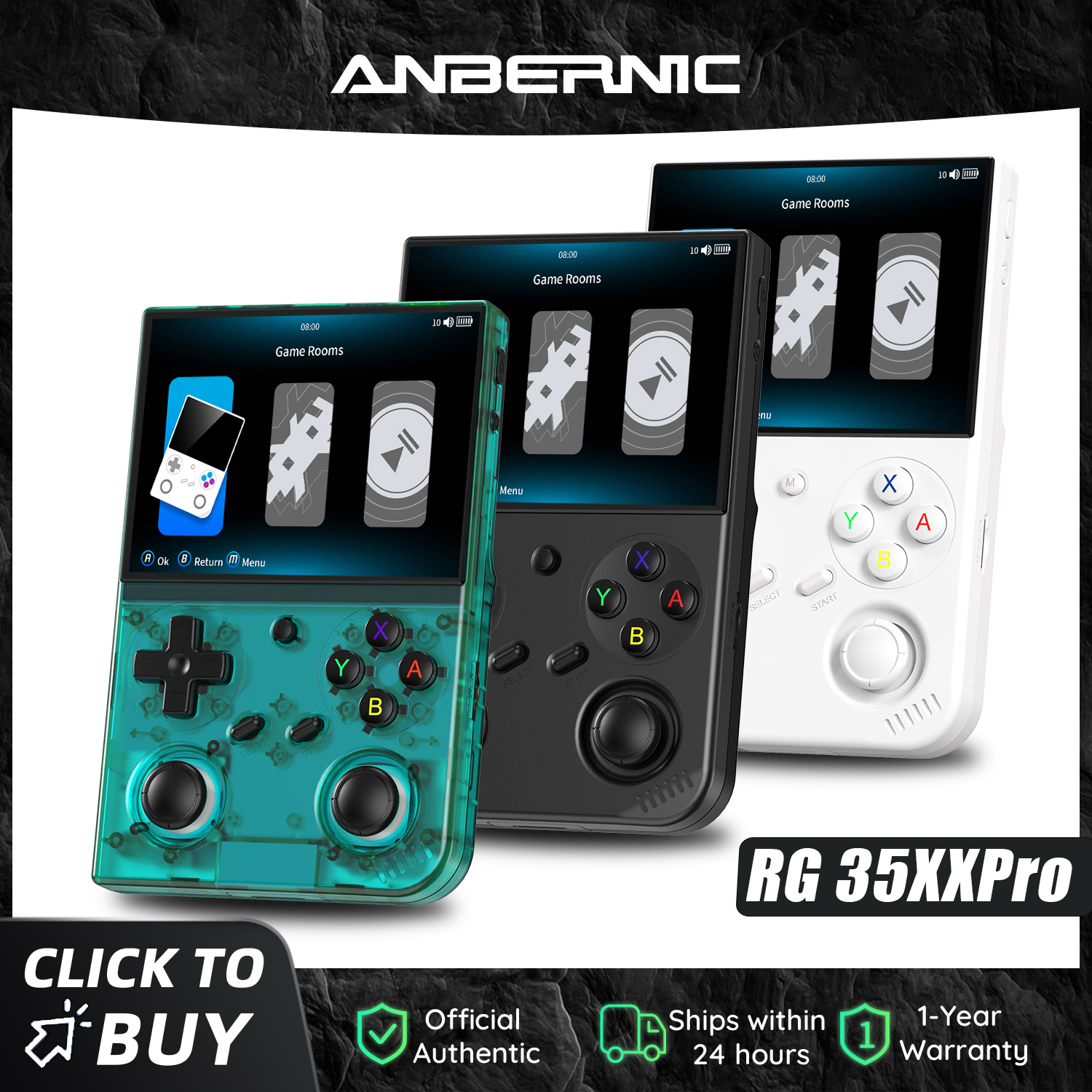 เครื่องเล่นเกมพกพา Anbernic RG - Gaming Console Under 5000 บทวิจารณ์และราคา